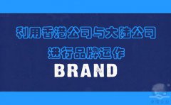利用香港公司與大陸公司進行品牌運作